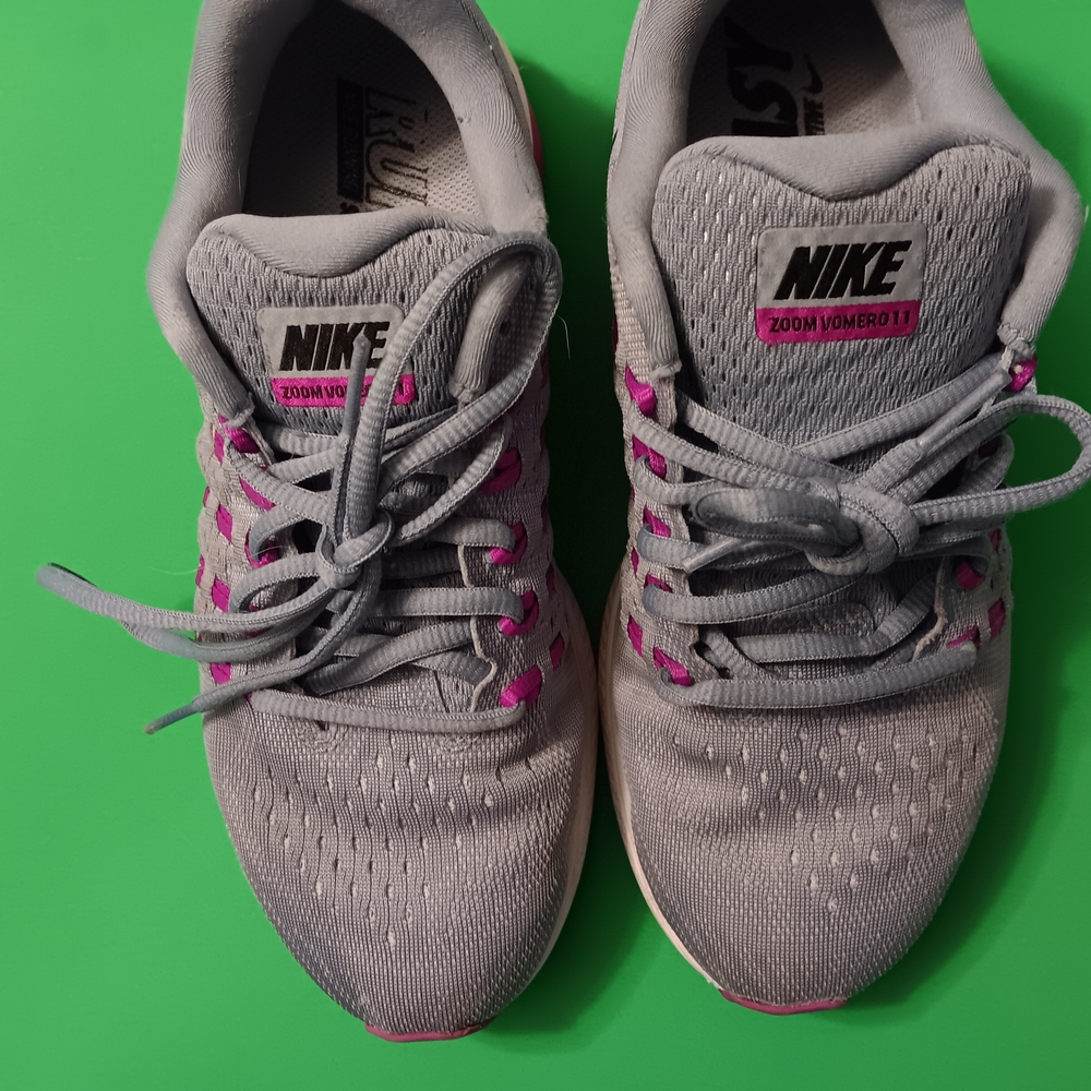 2015 Nike Zoom Vomero 11 Running Shoes (818100-405) Preowned Women's Size 8 - Picture 4 of 12